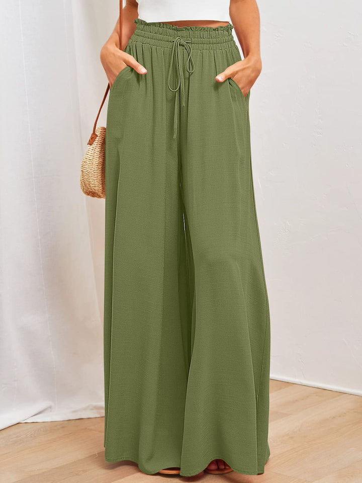 Women's Breezy Summer Wide Leg Palazzo Pants
