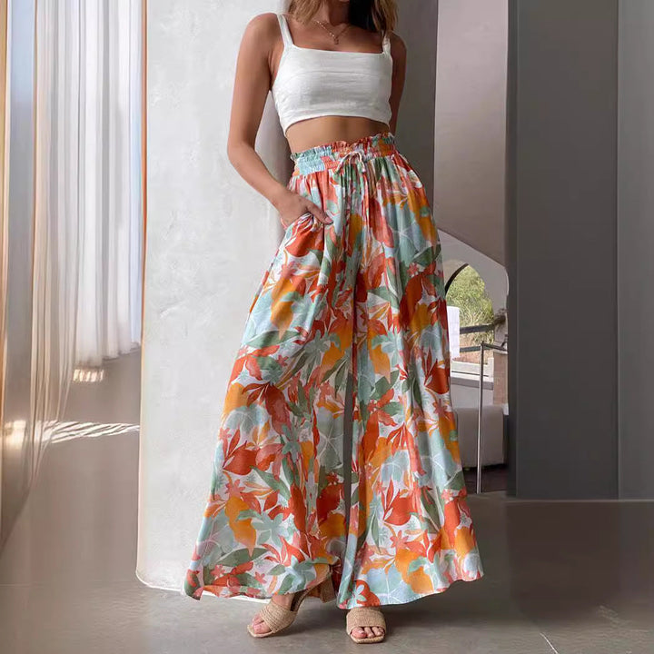 Women's Breezy Summer Wide Leg Palazzo Pants
