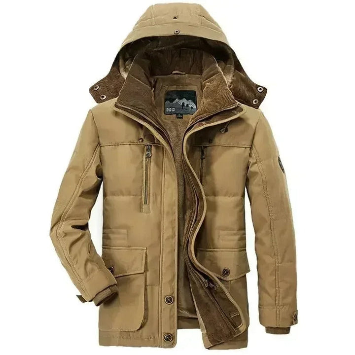Men's Insulated Winter Jacket for Cold Weather Protection