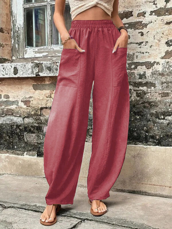 Women's Effortlessly Stylish Wide Leg Palazzo Pants