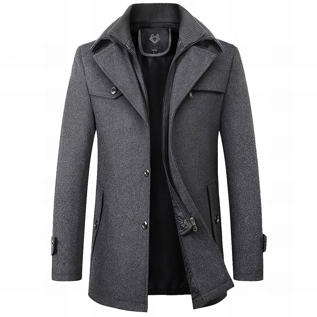 Men's Elegant Overcoat