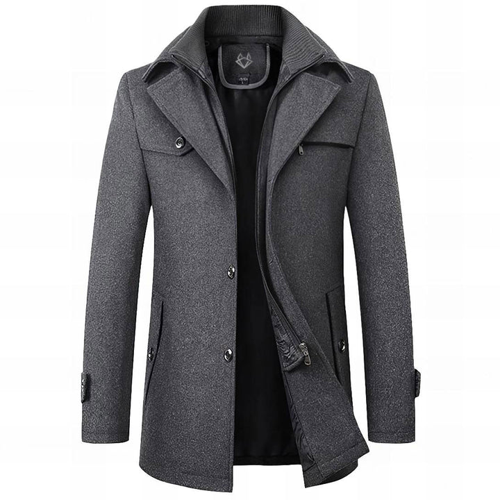 Men's Elegant Overcoat
