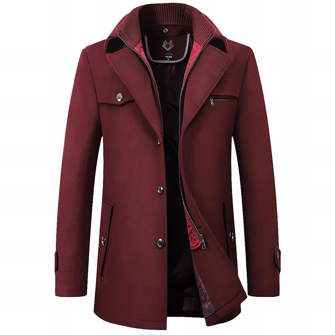 Men's Elegant Overcoat