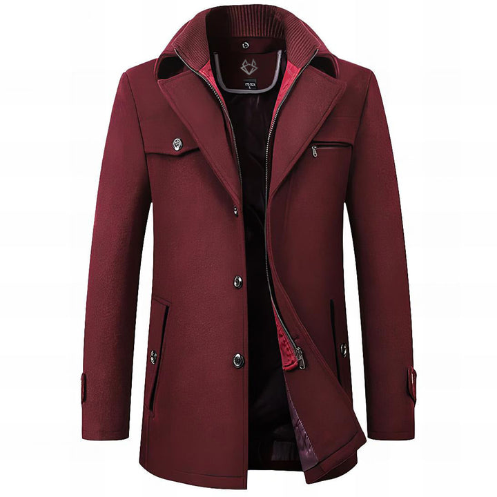 Men's Elegant Overcoat