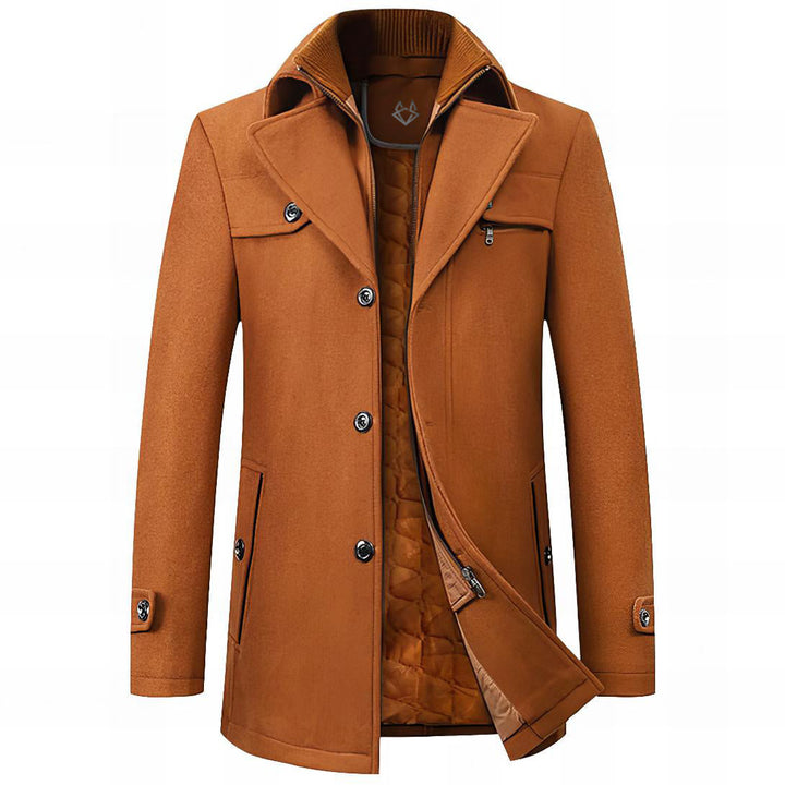 Men's Elegant Overcoat