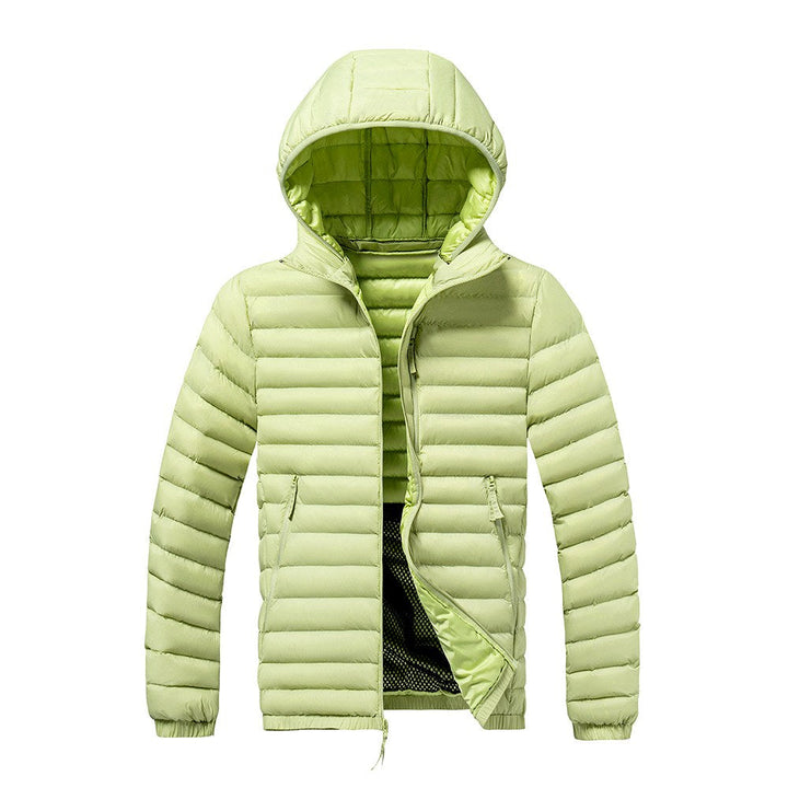 Men's Hooded Quilted Puffer Jacket