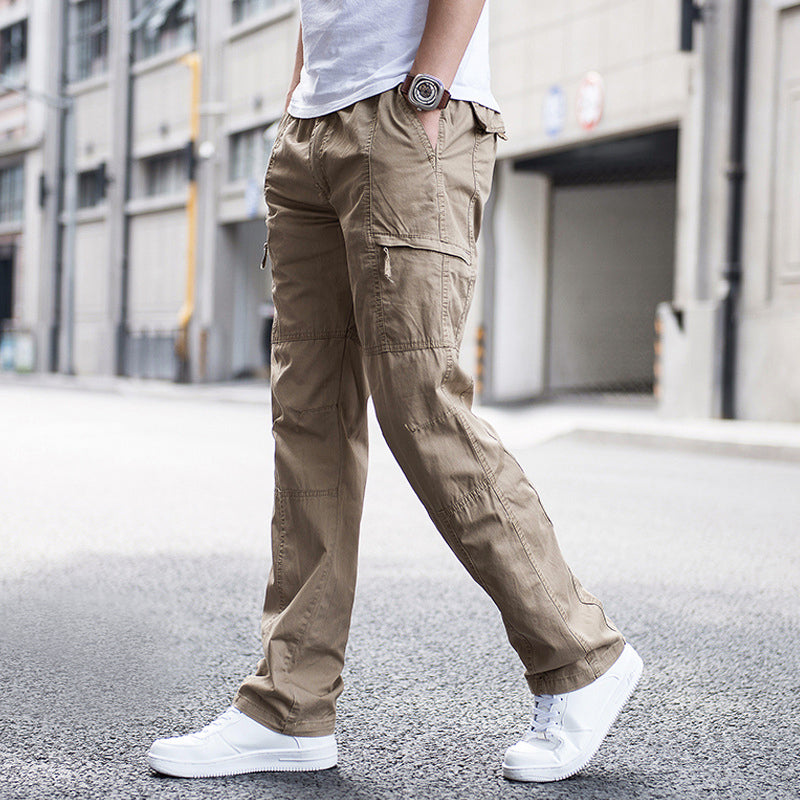 Men's Lightweight Cotton Cargo Pants