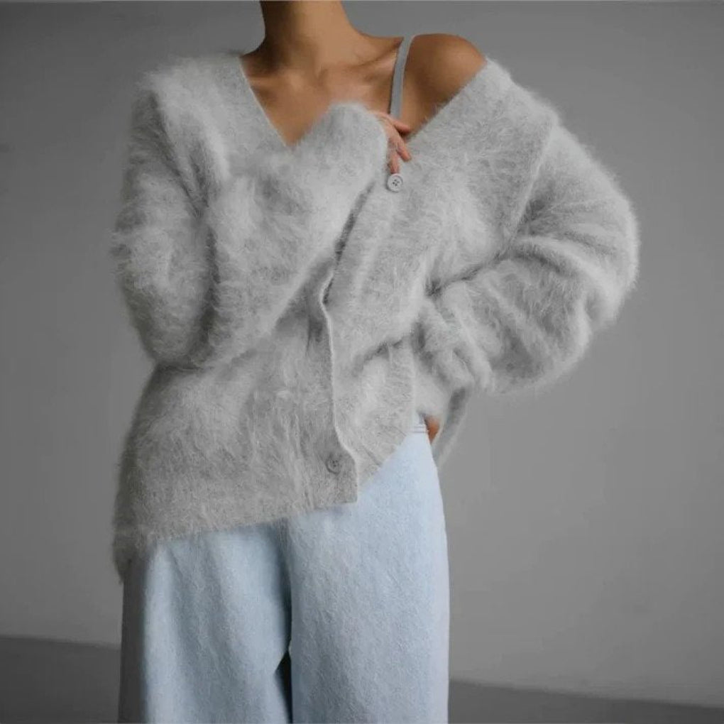 Women's Soft Wool Cardigan