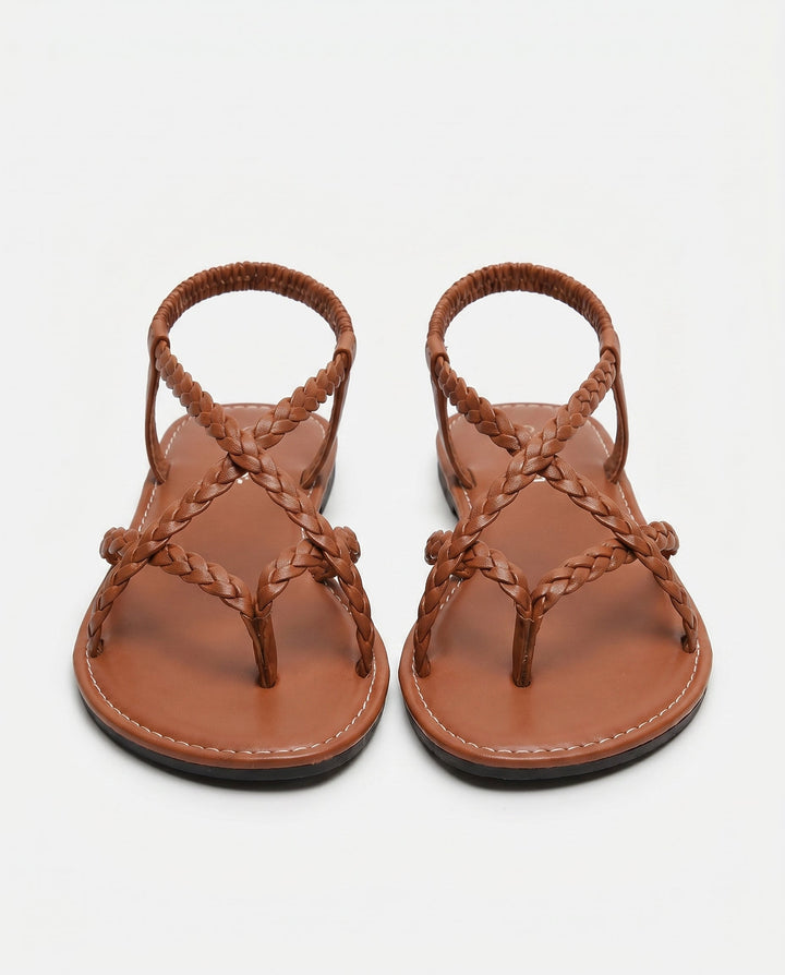 Imogen | Women's Glamorous Braided Platform Sandals