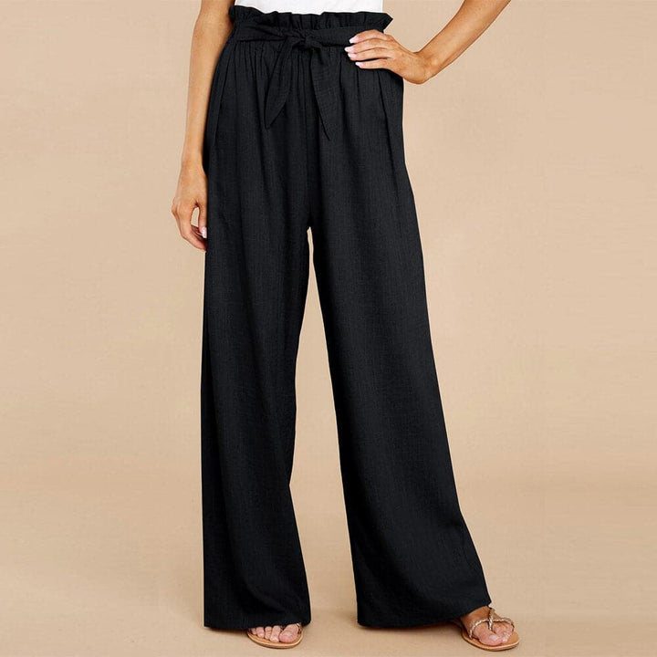 Women's Elegant High-Waisted Wide Leg Pants