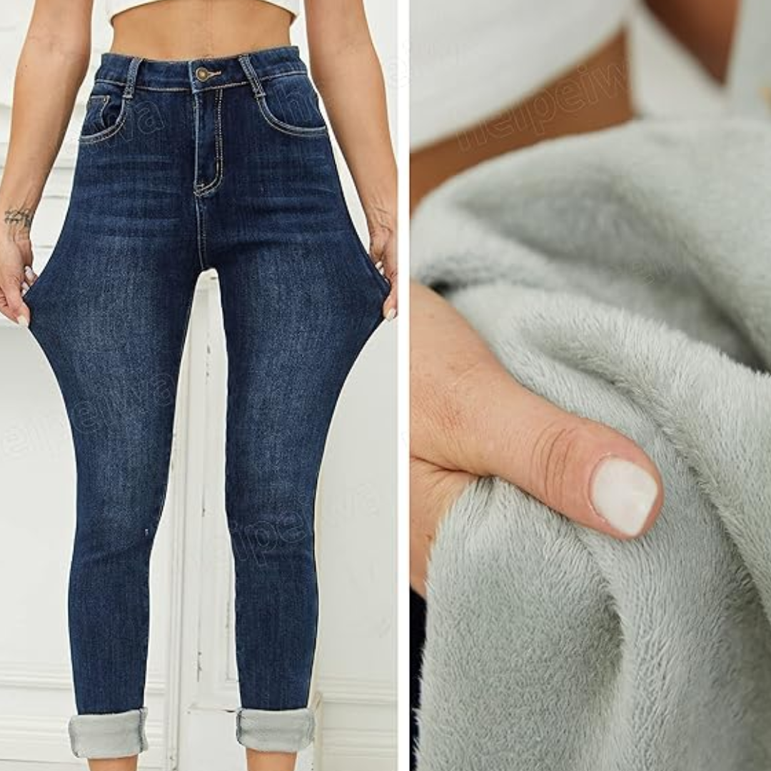 Hannah | Women's Fleece-Lined Thermal Jeans