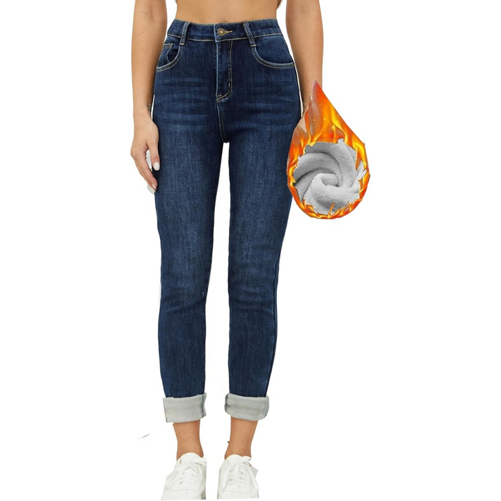 Hannah | Women's Fleece-Lined Thermal Jeans