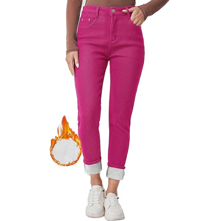 Hannah | Women's Fleece-Lined Thermal Jeans