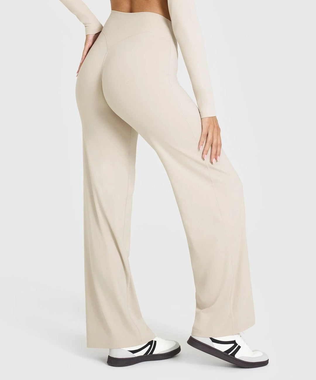Women's High-Rise Wide-Leg Pants