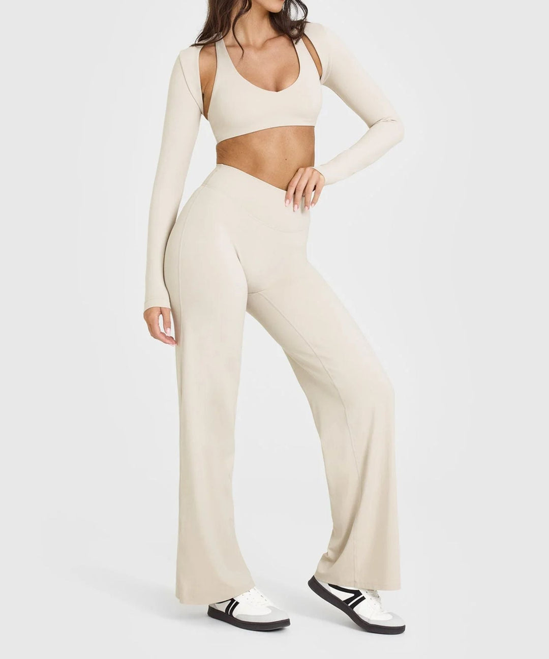 Women's High-Rise Wide-Leg Pants