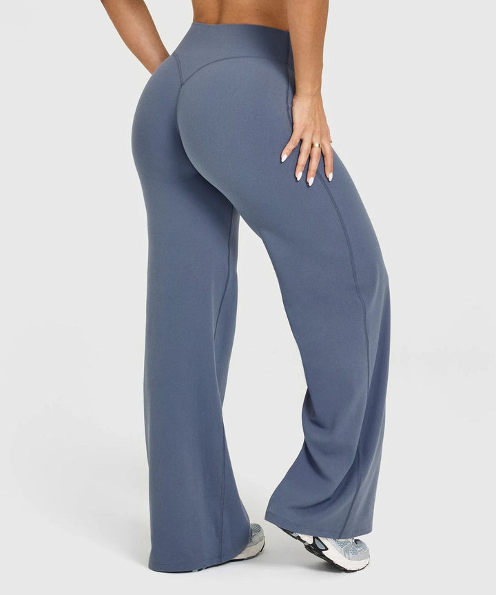 Women's High-Rise Wide-Leg Pants