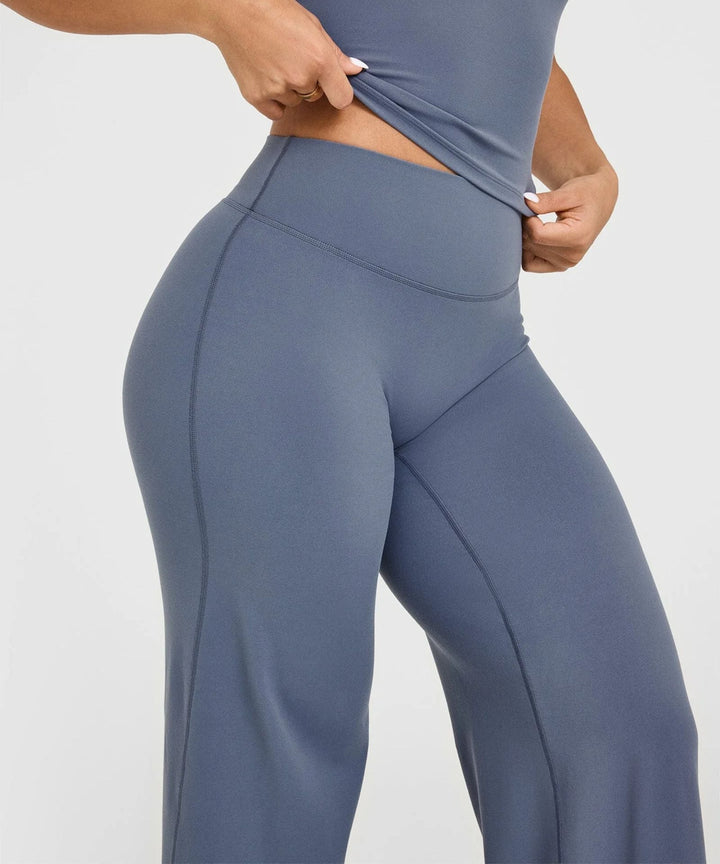 Women's High-Rise Wide-Leg Pants