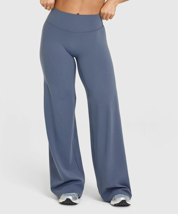 Women's High-Rise Wide-Leg Pants