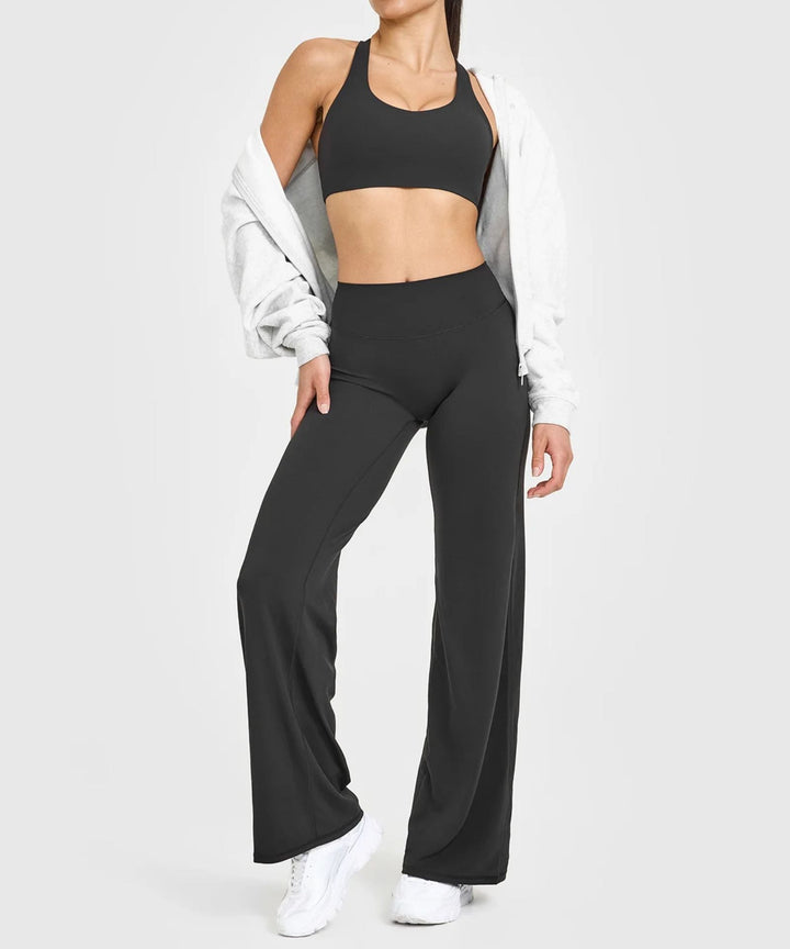 Women's High-Rise Wide-Leg Pants