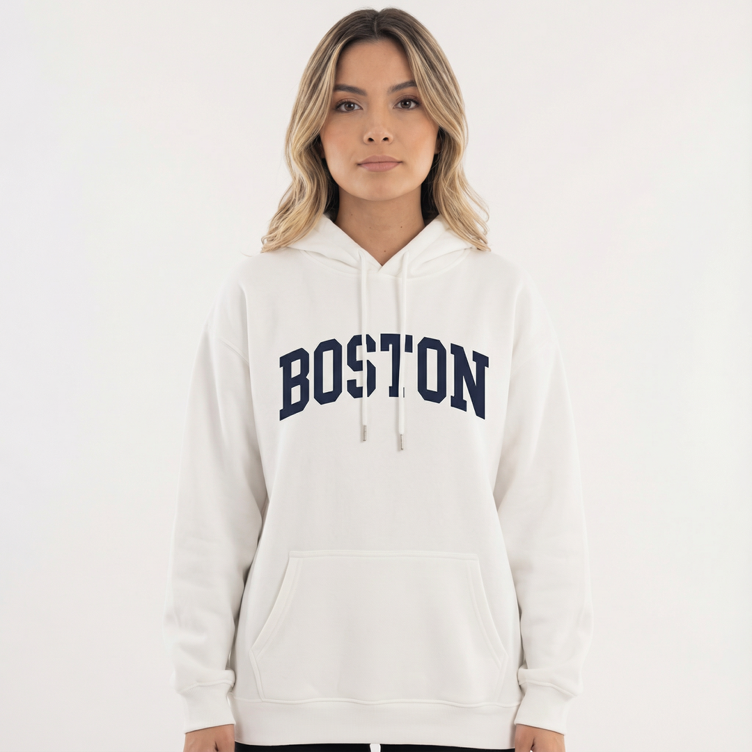 Women's Oversized Graphic Sweatshirt with Long Sleeves