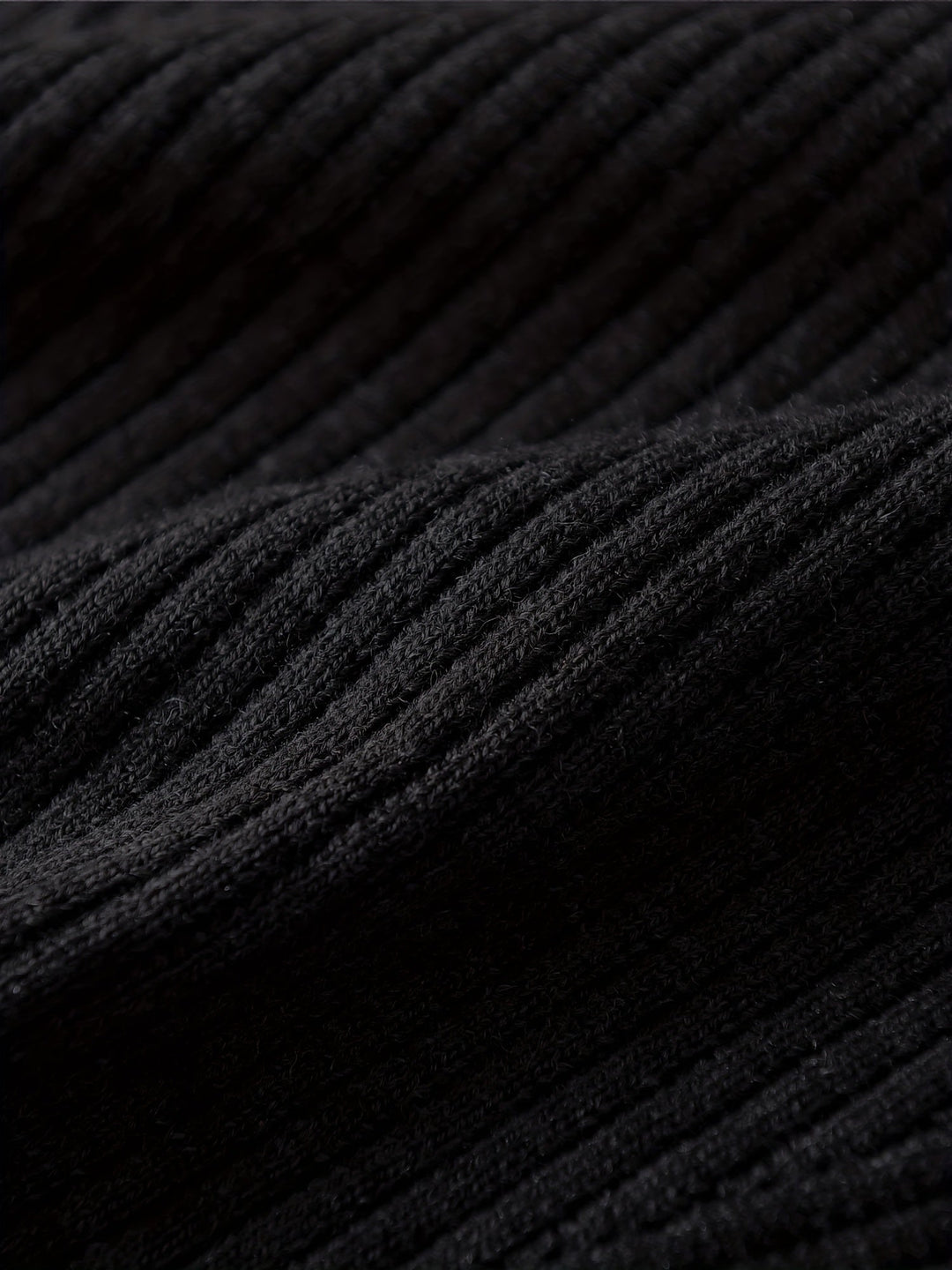 Men's Ribbed V-Neck Sweater Vest