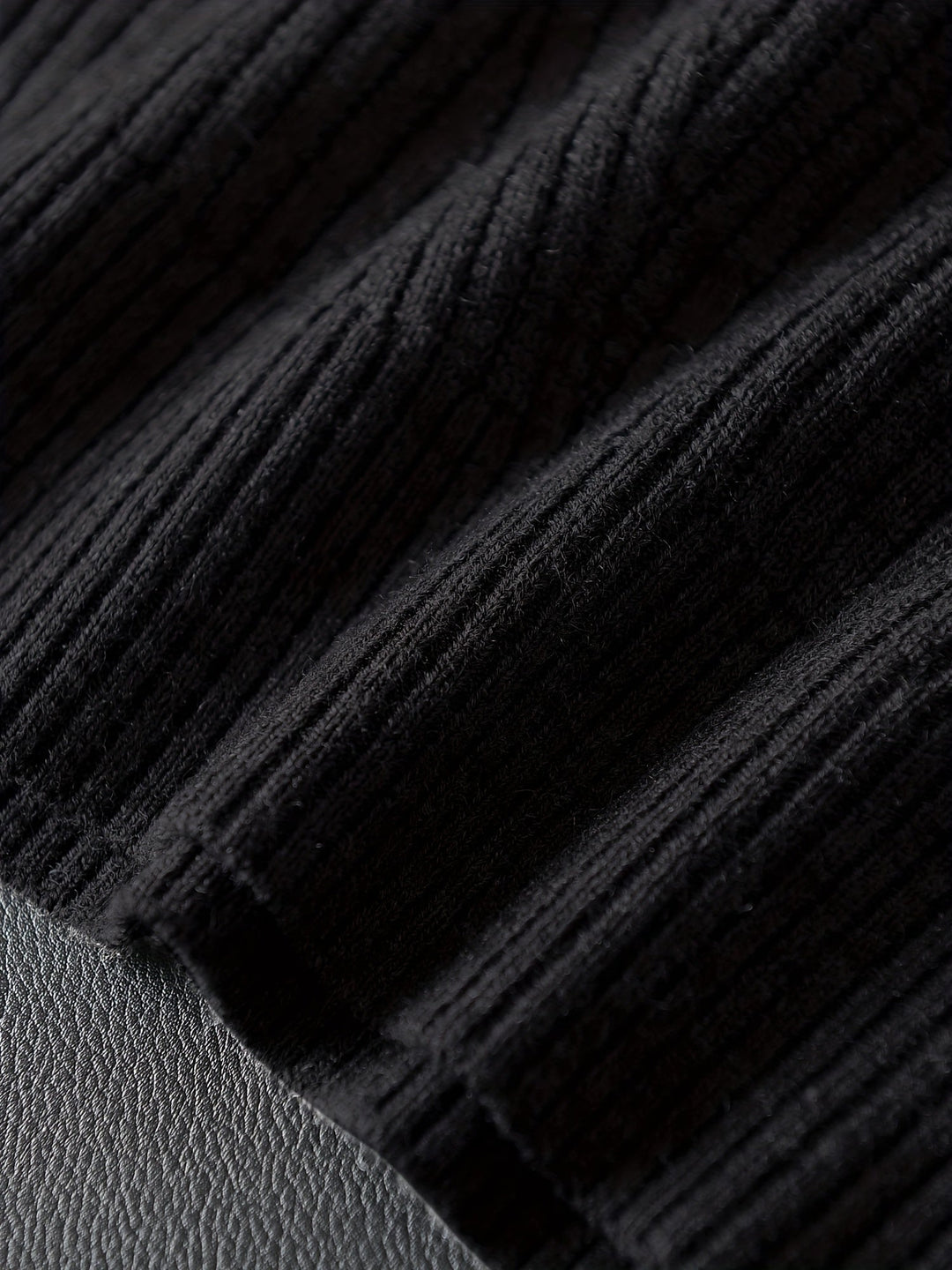 Men's Ribbed V-Neck Sweater Vest