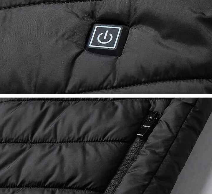 Men's Electrically Heated Vest for Cold Weather Comfort
