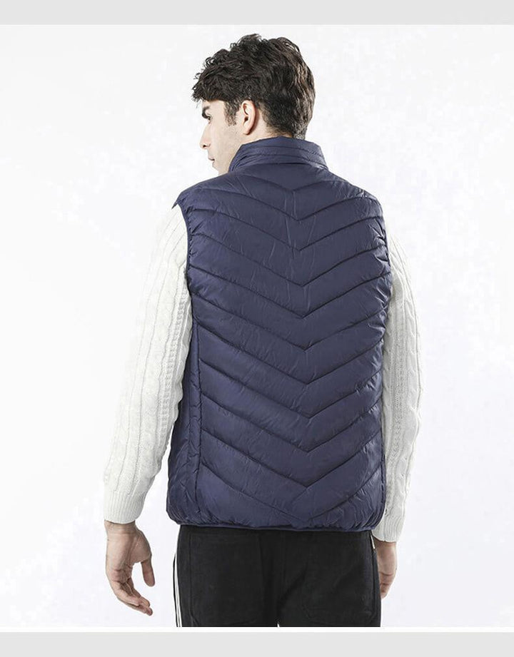Men's Electrically Heated Vest for Cold Weather Comfort