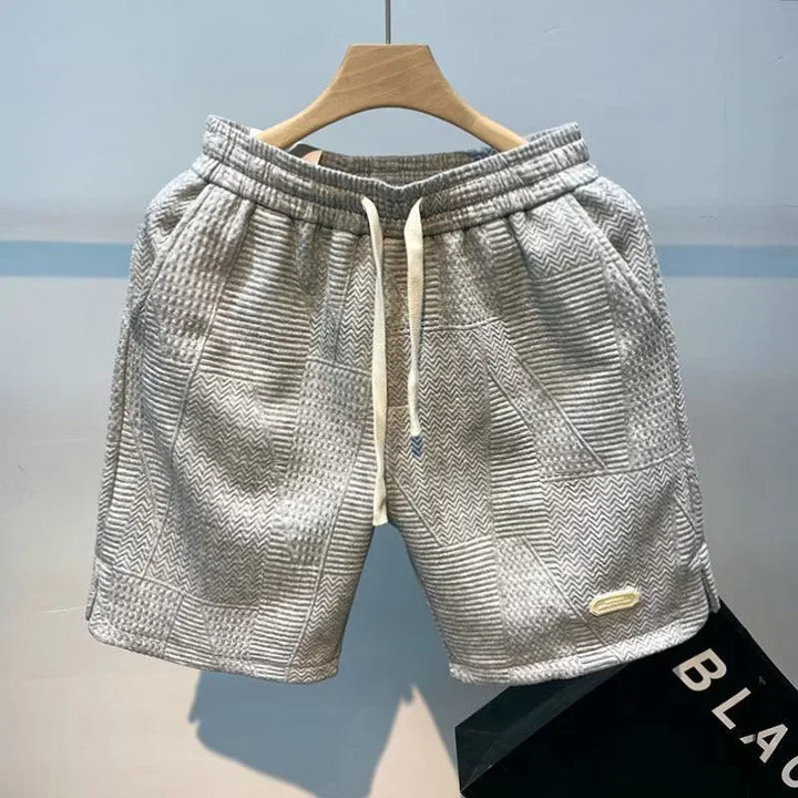 Milo | Men's Herringbone Shorts with Ice-Silk Technology