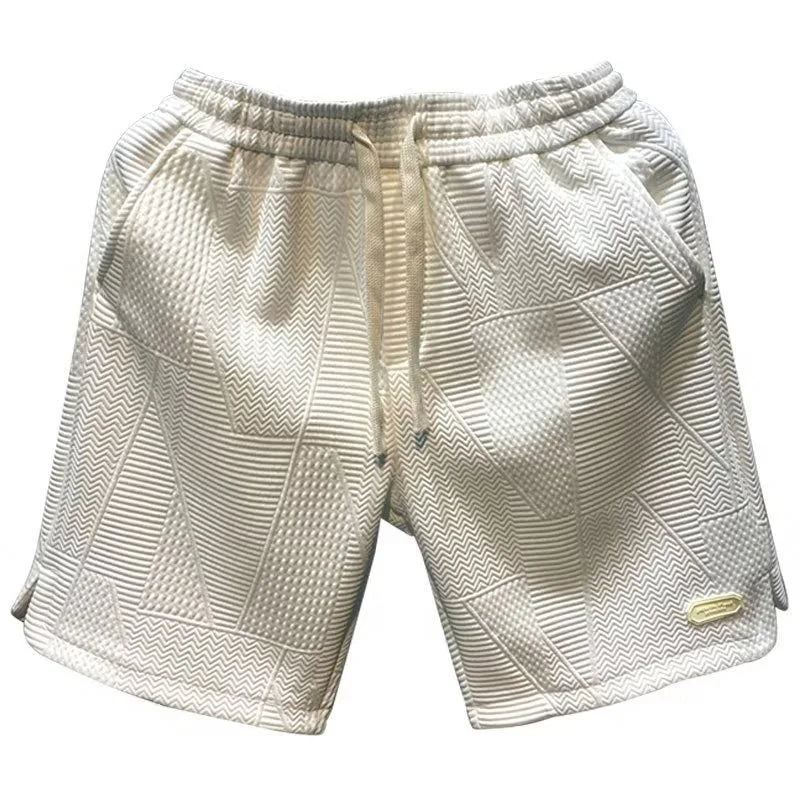 Milo | Men's Herringbone Shorts with Ice-Silk Technology