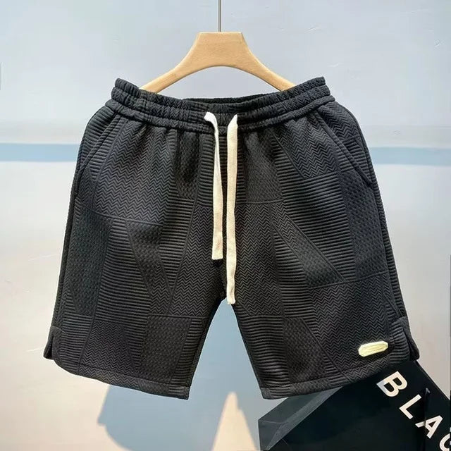 Milo | Men's Herringbone Shorts with Ice-Silk Technology