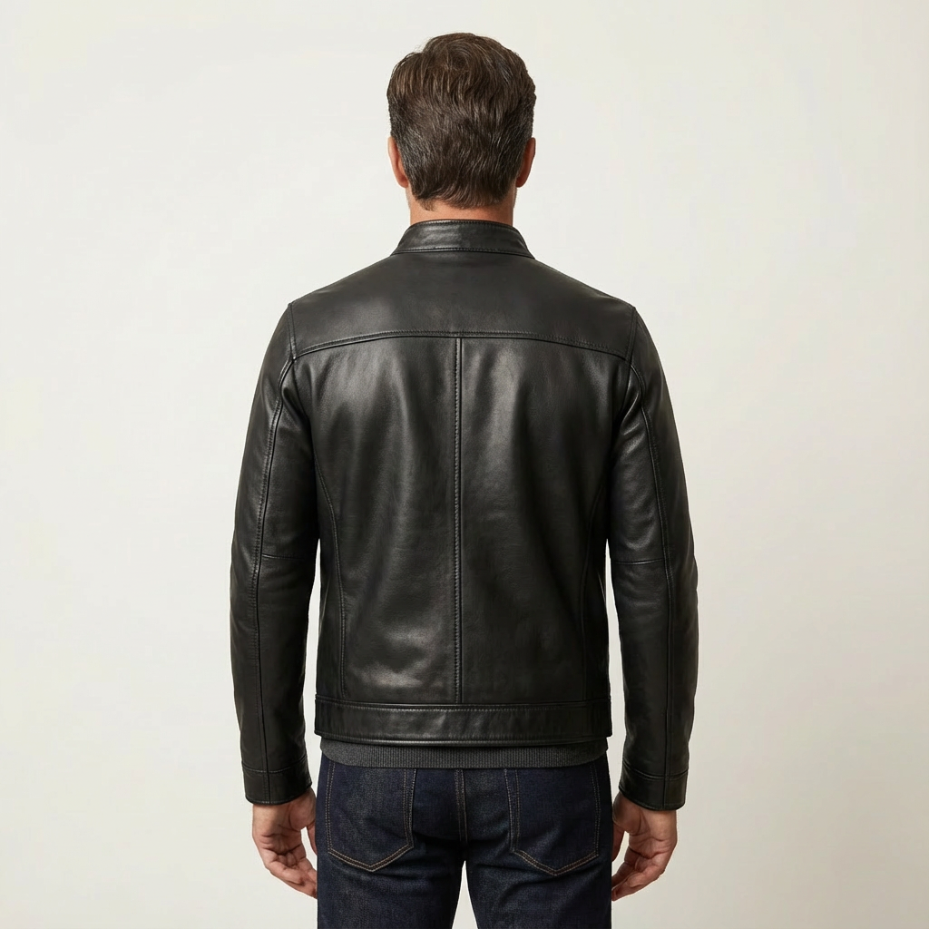 Men's Casual Leather Jacket