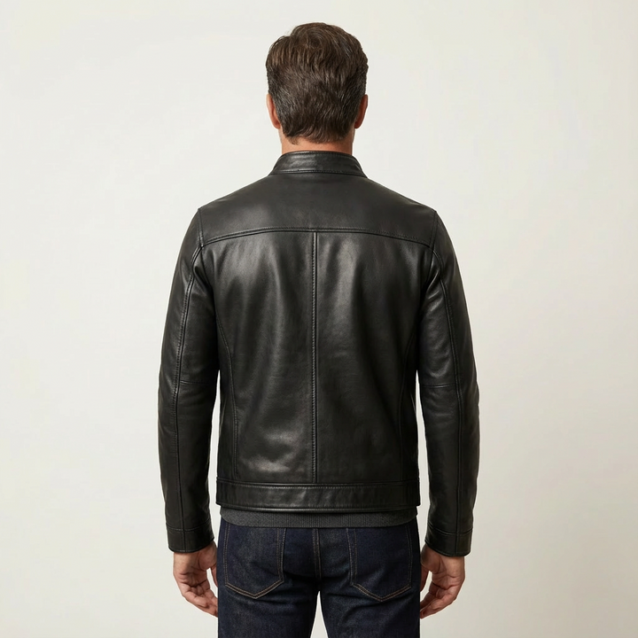 Men's Casual Leather Jacket
