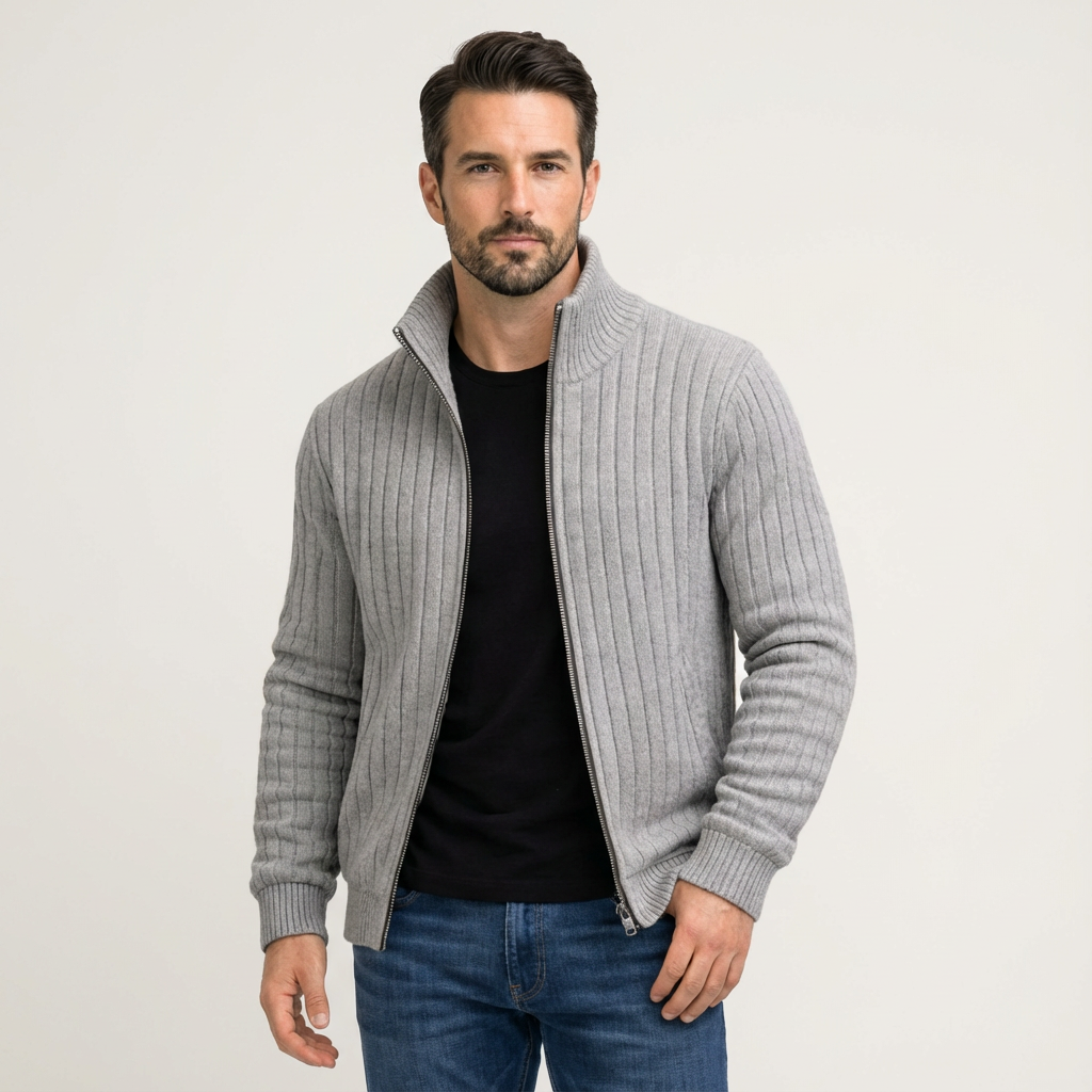 Men's Classic Zip-Up Vest