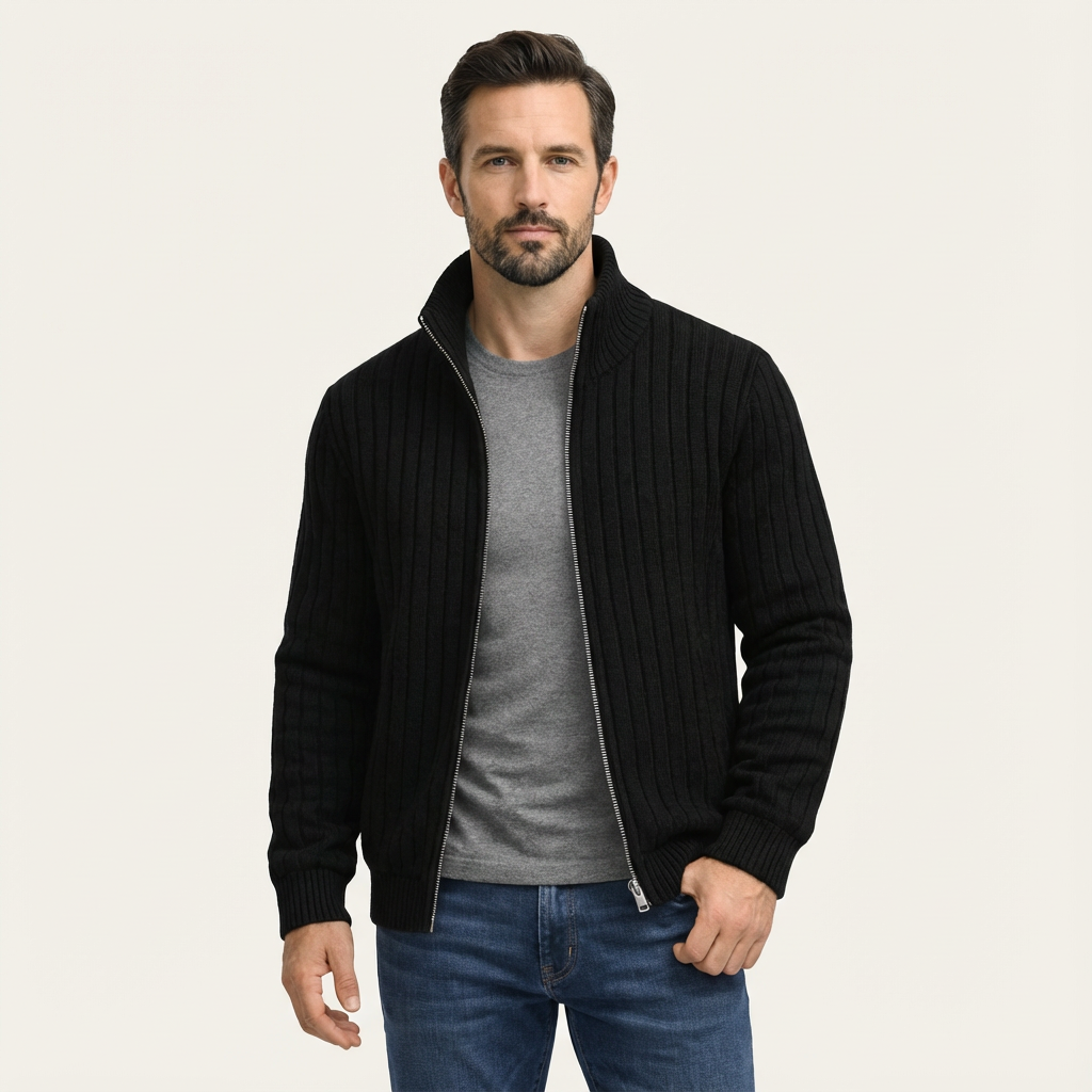 Men's Classic Zip-Up Vest