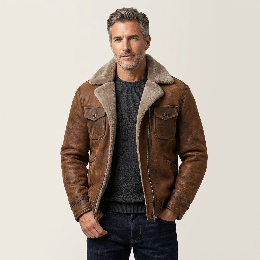Men's Vintage Leather Jacket