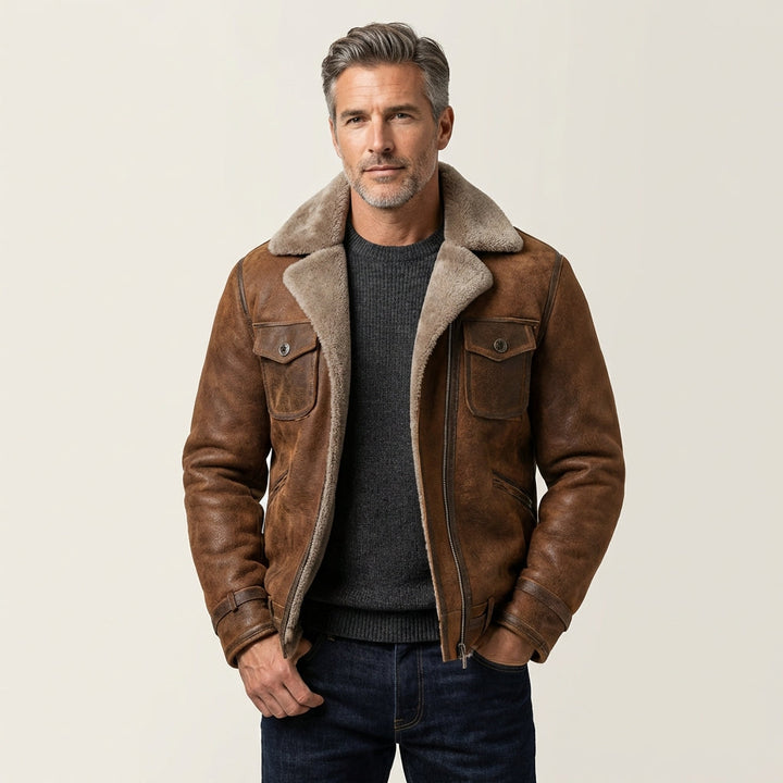 Men's Vintage Leather Jacket