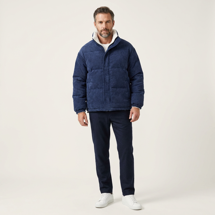 Men's Quilted Corduroy Jacket