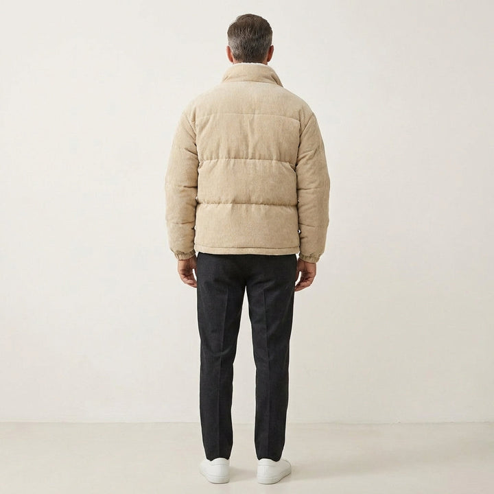 Men's Quilted Corduroy Jacket