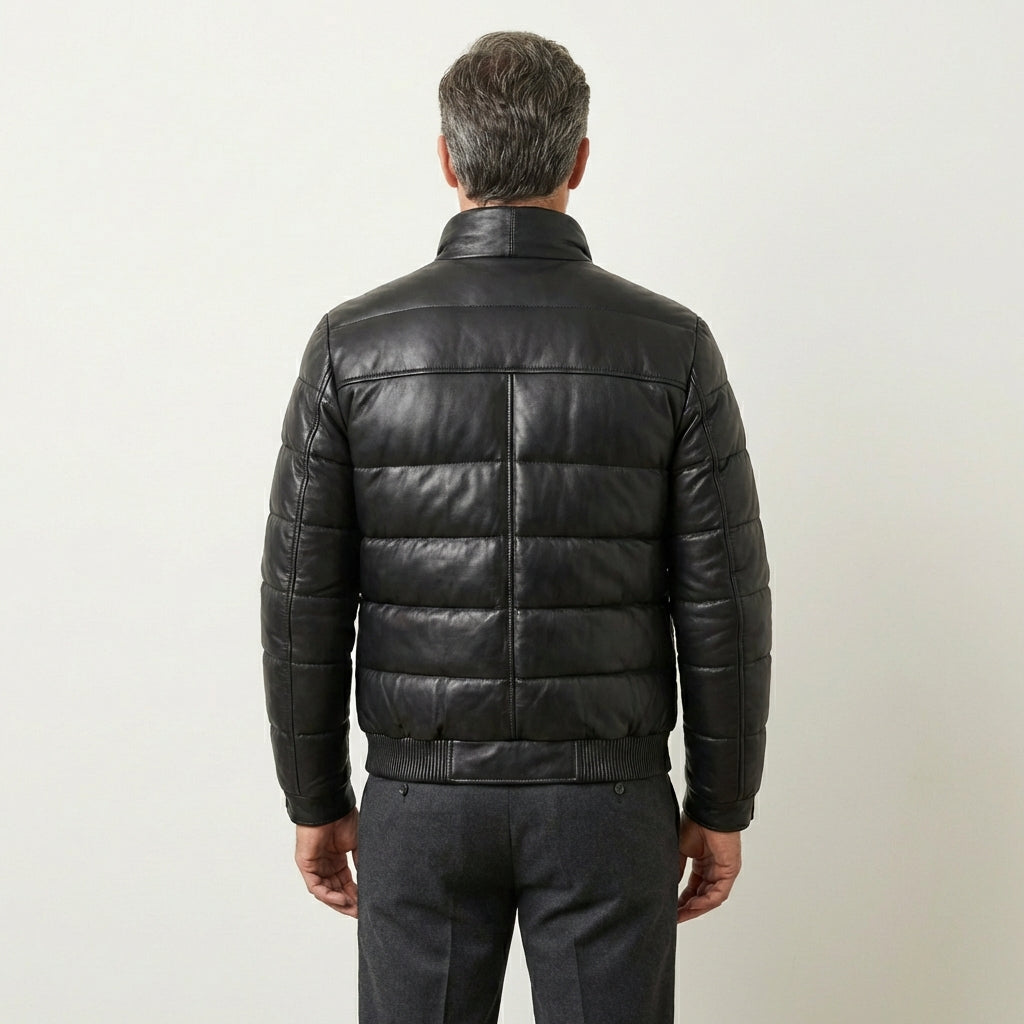 Men's Retro Outdoor Leather Jacket