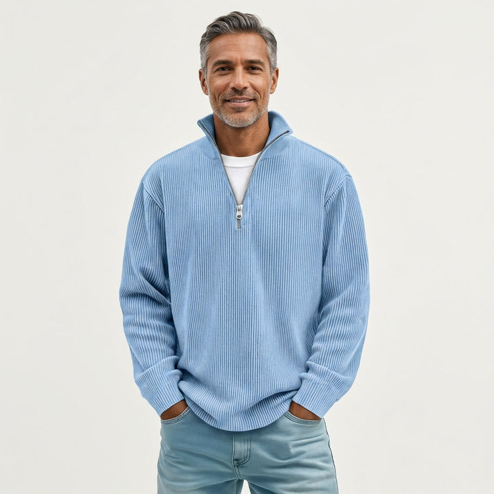 Men's Trendy Half-Zip Sweater