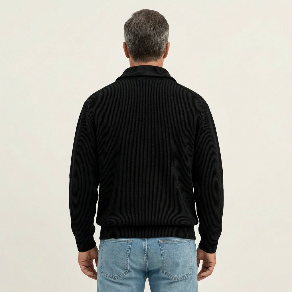Men's Trendy Half-Zip Sweater