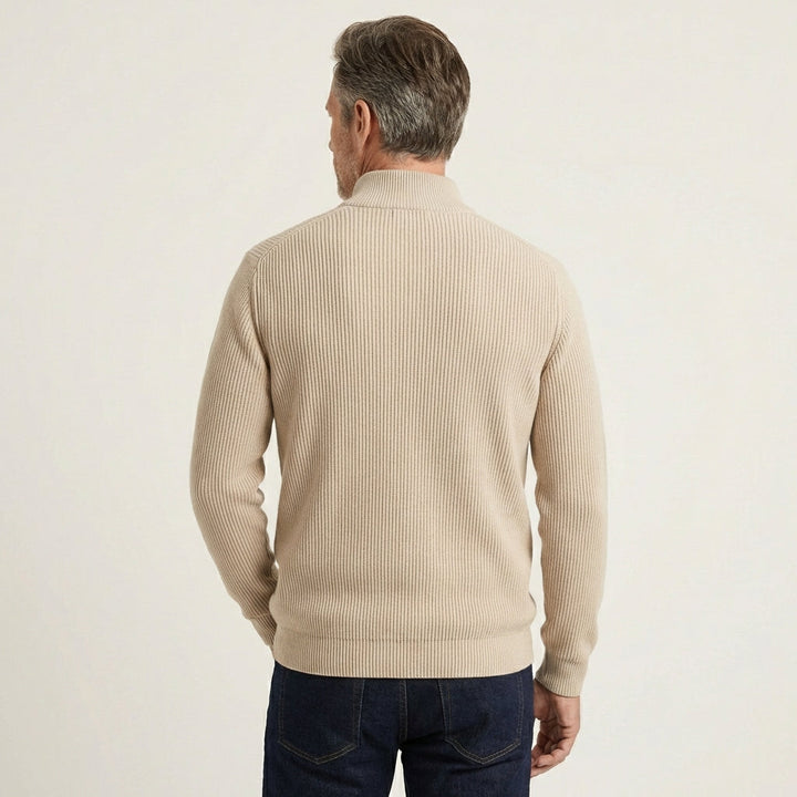 Men's Trendy Half-Zip Sweater