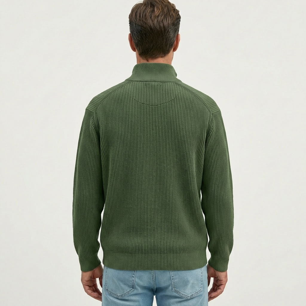 Men's Trendy Half-Zip Sweater