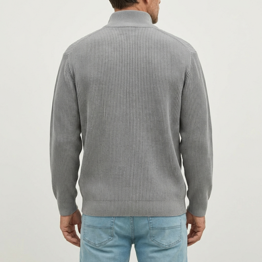 Men's Trendy Half-Zip Sweater