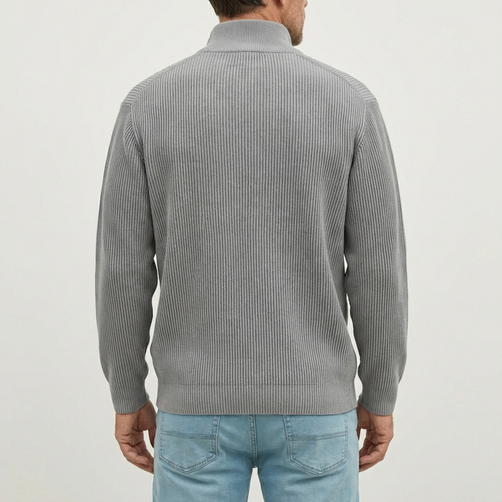 Men's Trendy Half-Zip Sweater