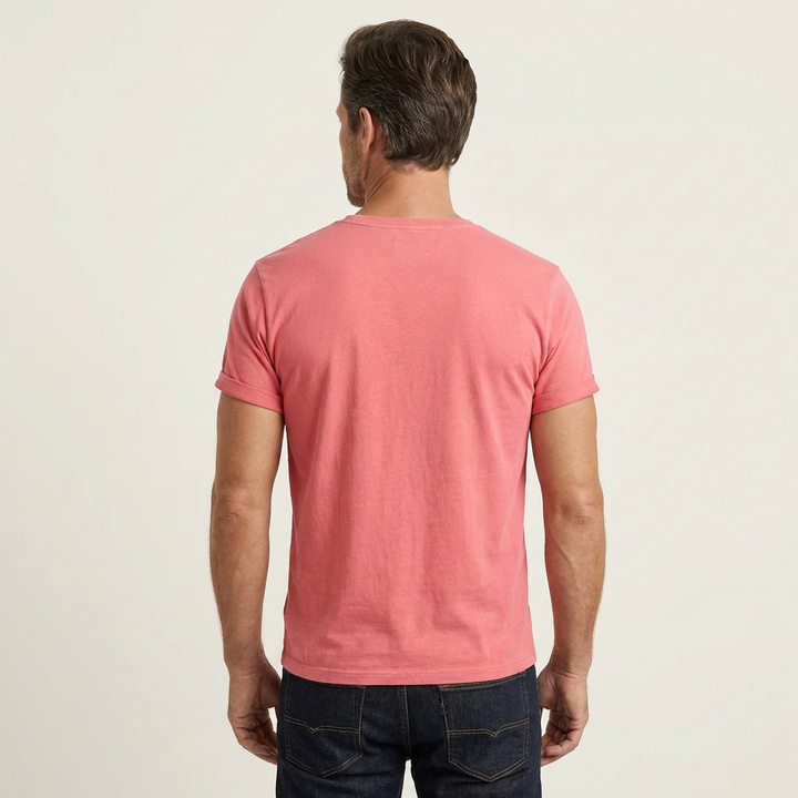 Men's Cotton V-Neck Shirt