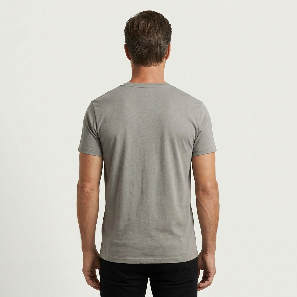 Men's Cotton V-Neck Shirt