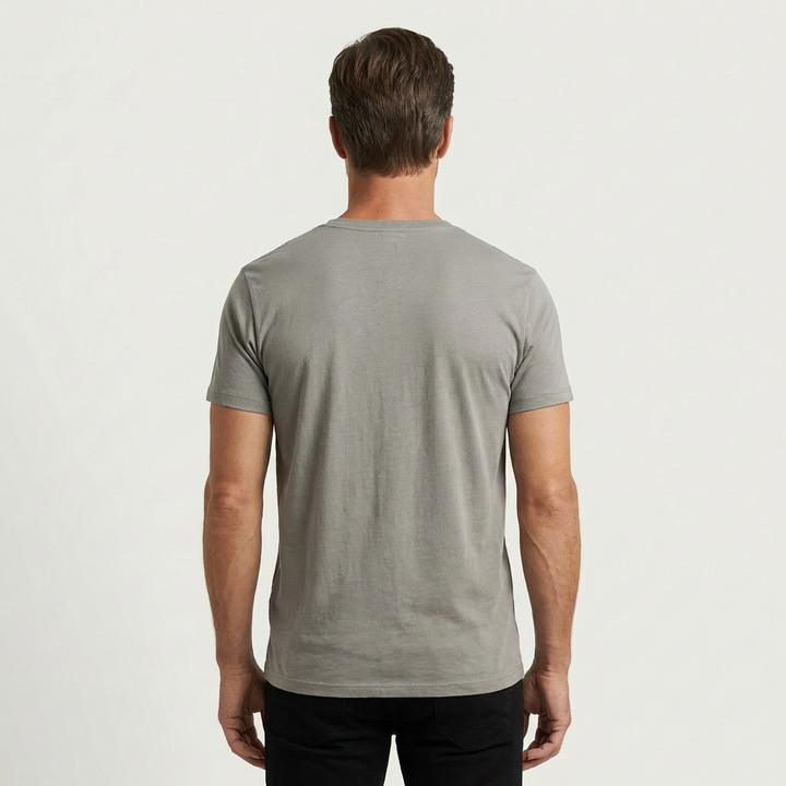 Men's Cotton V-Neck Shirt