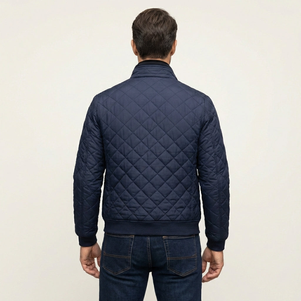 Men's Quilted Jacket for Stylish Comfort